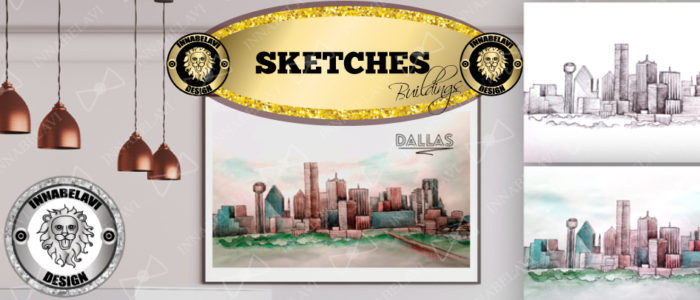 Sketches Dallas City