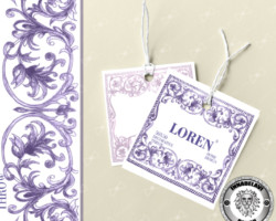 Example Hand Drawn Label. Label Design. Luxury Design. Sketch. Example Hand Drawn Label. Sketch for Label. Label Design. Luxury Design.