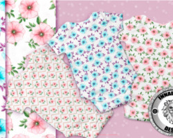 Designs for baby textile products. Pattern Design for baby. Fashion Design.