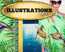 Fashion Illustrations. Pattern Design. Sketch Illustrations. Fashion Illustrations. Sketch Illustrations.
